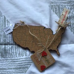 Long Distance Relationship Pin Board